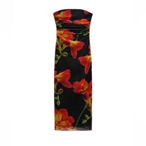 Zara floral dress size medium worn once in perfect condition.